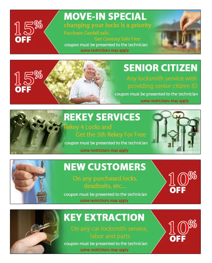 Six Forks NC Locksmith Store, Six Forks, NC 919-375-8842 - coupon23-set-five